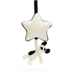 Spieluhr Bashful Welpe Black & Cream 30cm^Jellycat