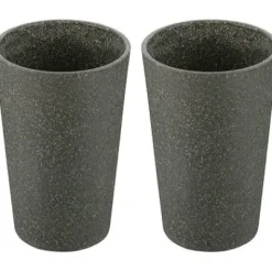 Becher 350ml CONNECT CUP L nature ash grey 2er Set Sale^Koziol Hot