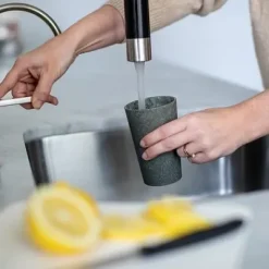 Becher 350ml CONNECT CUP L nature ash grey 2er Set Sale^Koziol Hot