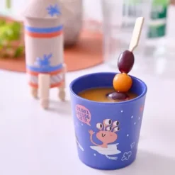 Becher 190ml CONNECT CUP S SPACE organic blue space^Koziol Hot