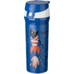 Trinkflasche 500ml STAN 0,5 SPACE organic blue space^Koziol Clearance