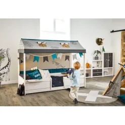 Lifetime 4 in 1 Bett für Stoffdach inkl. Rollboden^Lifetime Kidsrooms Online