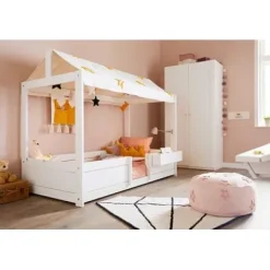 Lifetime 4 in 1 Bett für Stoffdach inkl. deluxe Lattenrost^Lifetime Kidsrooms Online