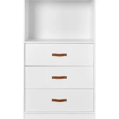Lifetime ALL-IN-ONE Basiselement hoch mit Türen und 3 Schubladen lackiert^Lifetime Kidsrooms Online
