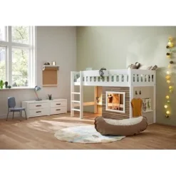 Lifetime Norden halbhohes Hüttenbett Limited Edition^Lifetime Kidsrooms New