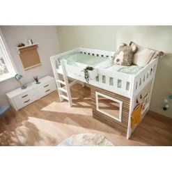 Lifetime Norden halbhohes Hüttenbett Limited Edition^Lifetime Kidsrooms New