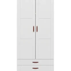 Lifetime Schrank 100cm mit 2 Türen, 2 Böden und 2 Schubladen lackiert^Lifetime Kidsrooms New