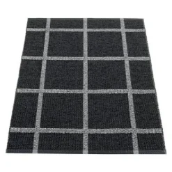 Teppich Ada Black/Granit Metallic 70 x 100 cm ADX710^Pappelina Online