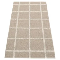 Teppich Ada Dark Linen/Stone Metallic 70 x 150 cm AD9G715^Pappelina Online