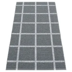 Teppich Ada Granit/Grey Metallic 70 x 150 cm AD9E715^Pappelina Online