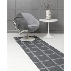 Teppich Ada Granit/Grey Metallic 70 x 150 cm AD9E715^Pappelina Online