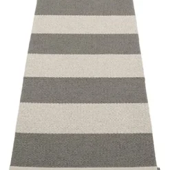 Teppich Bob Charcoal Linen 70 x 150 cm BO9A715^Pappelina Online