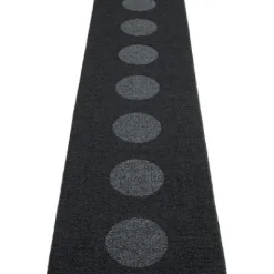 Teppich VERA 2,0 Bio Edition Black/Black Metallic 70 x 360 cm V2X736^Pappelina Online