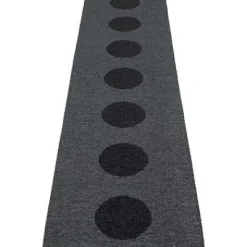 Teppich VERA 2,0 Bio Edition Black/Black Metallic 70 x 360 cm V2X736^Pappelina Online