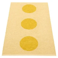 Teppich VERA POP Mustard 70 x 120 cm VP5712^Pappelina Hot