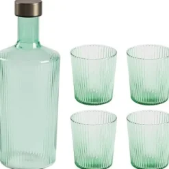 Bondi Set Flasche + 4 Gläser^Paveau Sale