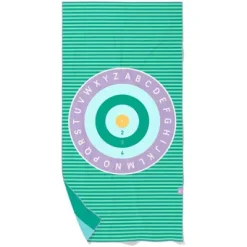 Spieltuch M (140 x 70cm) Alphabet/ Bullseye^Quut Outlet