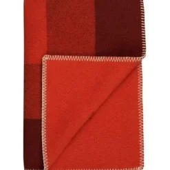 BENTO Lammwolldecke 200 x 135cm Rosehip 5251^Roros Tweed New
