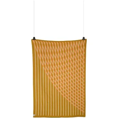 BISLETT Lammwolldecke 130x200cm Peach & pistachio 5151^Roros Tweed Clearance