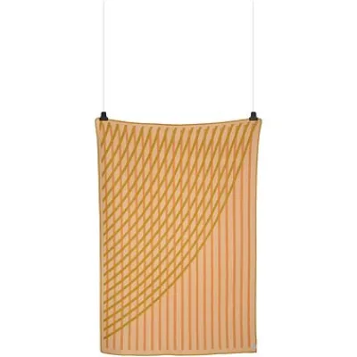 BISLETT Lammwolldecke 130x200cm Peach & pistachio 5151^Roros Tweed Clearance