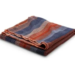 FRI Lammwolldecke 150 x 200cm Late fall 3451^Roros Tweed Outlet