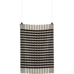 KVAM Lammwolldecke 135 x 200cm grau 5211^Roros Tweed Online