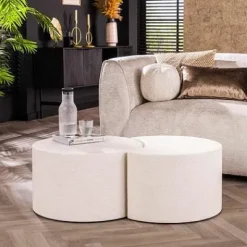 Couchtisch Stone Moonset 2er Set Marmor^Rubjerg Design New