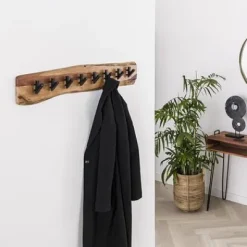 Garderobe Edge 8 Haken Akazie massiv^Rubjerg Design Clearance