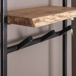 Garderobe Air Solid Hoch 6 Haken mit Hutablage Akazie massiv^Rubjerg Design Outlet