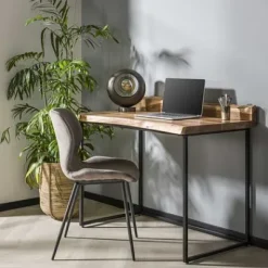 Schreibtisch Edge Akazie massiv^Rubjerg Design