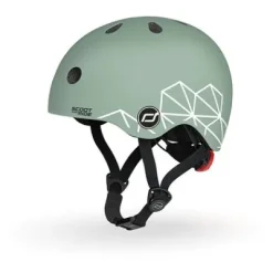 Helm XXS-S Graphics green lines  ^Scoot & Ride Clearance