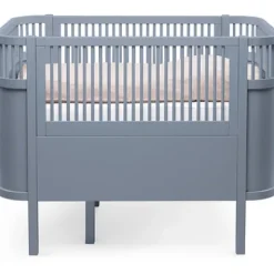 Baby- & Juniorbett blau FSC™^Sebra
