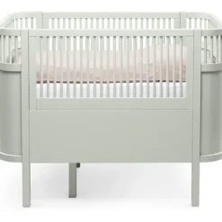 Baby- & Juniorbett mist green FSC™^Sebra Hot