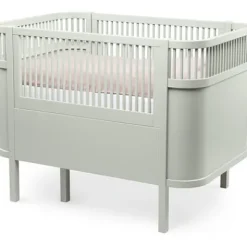Baby- & Juniorbett mist green FSC™^Sebra Hot