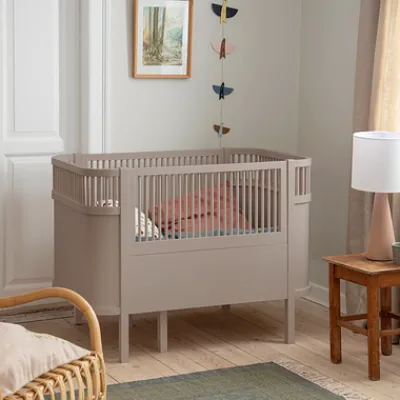 Baby- & Juniorbett Jetty beige FSC™^Sebra Sale