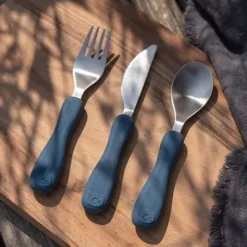 Besteck Silikon Fanto nordic blue^Sebra Outlet