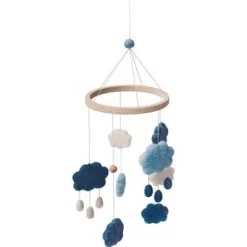 Filz-Mobile Wolken blau^Sebra Best
