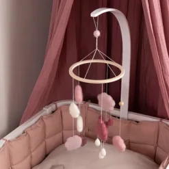 Filz-Mobile Wolken pink^Sebra Sale