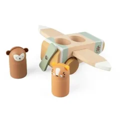 Flugzeug Holz Wildlife^Sebra New