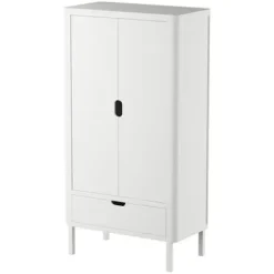 Kleiderschrank mit 2-Türen FSC classic weiß^Sebra Sale