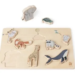 Kräftiges Puzzle aus Holz World of^Sebra Online