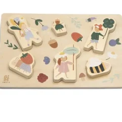Kräftiges Puzzle aus Holz Pixie Land Sale^Sebra Hot