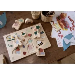 Kräftiges Puzzle aus Holz Pixie Land Sale^Sebra Hot