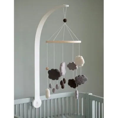 Mobile-Halter aus Holz classic weiß FSC™ 100%^Sebra Sale