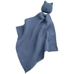 Naturkautschuk Beißringe mit kuscheltuch Rebel blau Sale^Sebra Hot