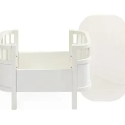 Puppenbett inkl. Matratze FSC™  classic weiß^Sebra Clearance