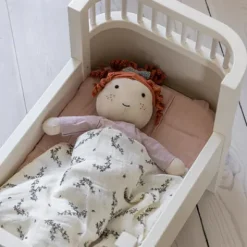Puppenbett inkl. Matratze FSC™  classic weiß^Sebra Clearance