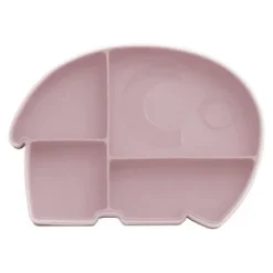 Silikonteller mit Deckel Fanto der Elefant rosa Sale^Sebra Hot