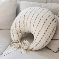 Stillkissen cream stripe^Sebra Hot