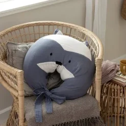 Stillkissen Rebel der Waschbär blau^Sebra Outlet